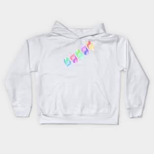 Ice Cream Melt Kids Hoodie